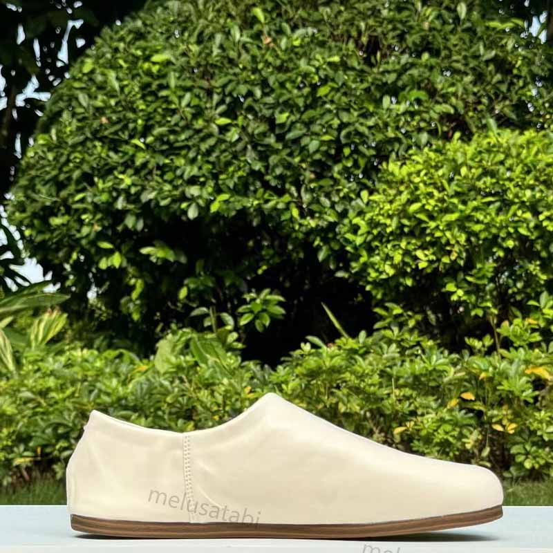 PU Tabi Flats Loafers