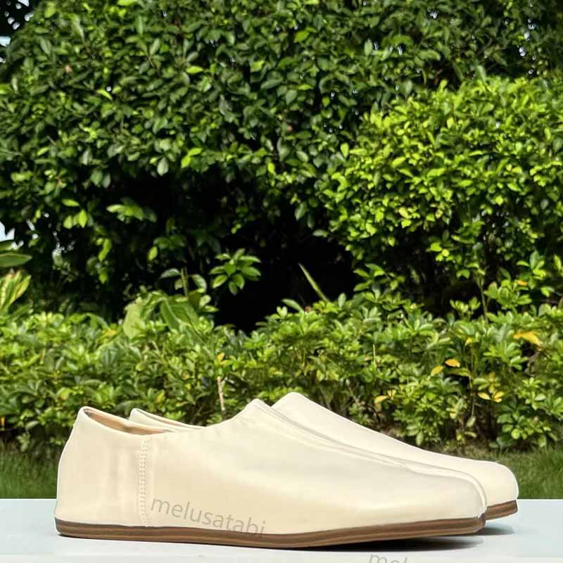 PU Tabi Flats Loafers