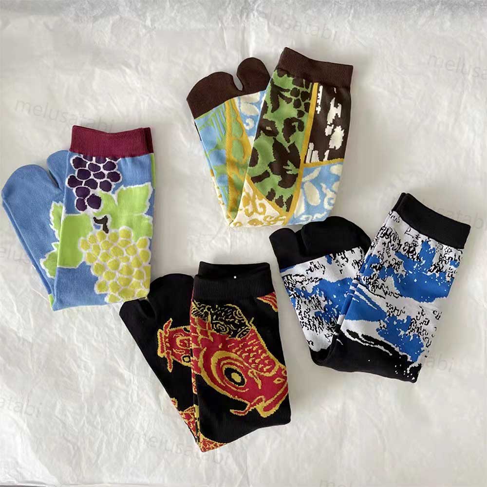 Women’s Men's Split-Toe Tabi Quarter Ankle Socks